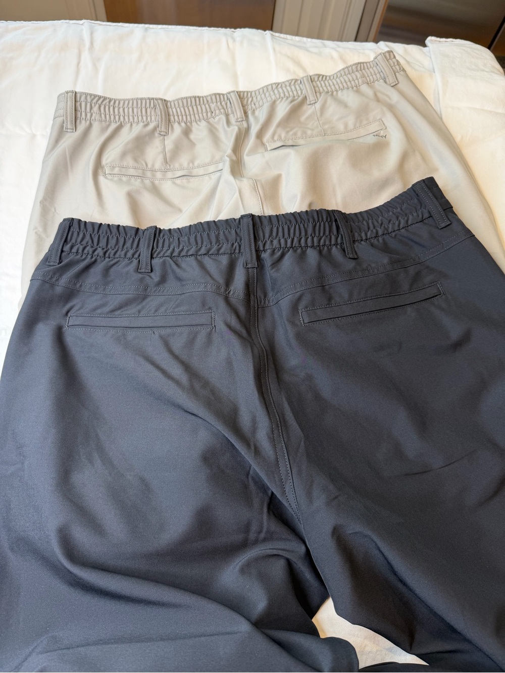 Marc New York Golf Pant Men's Pants - Black and Light Beige